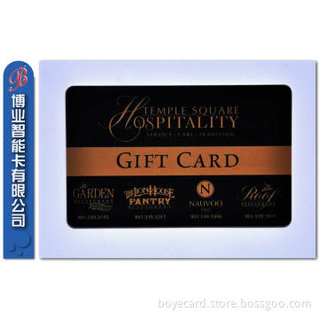 Fashion Frosted Barcode Card